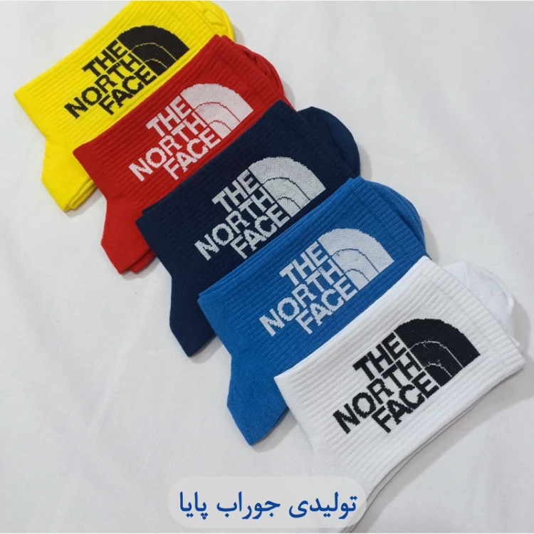 جوراب ورزشی مردانه طرح نورث فیس | north face