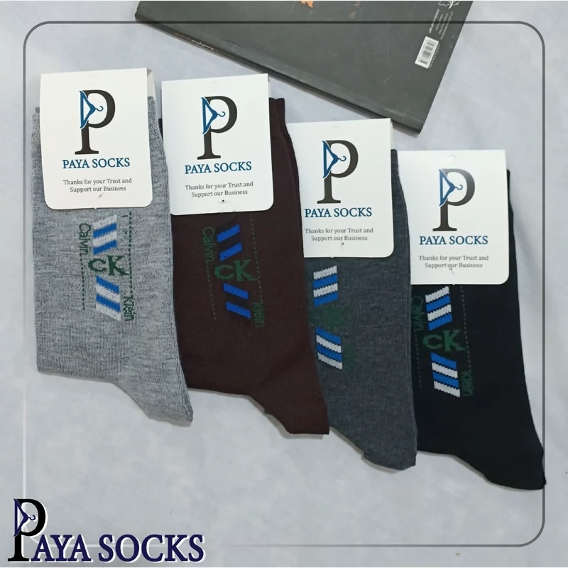 جوراب ساقدار مردانه پک 12جفتی طرح ck